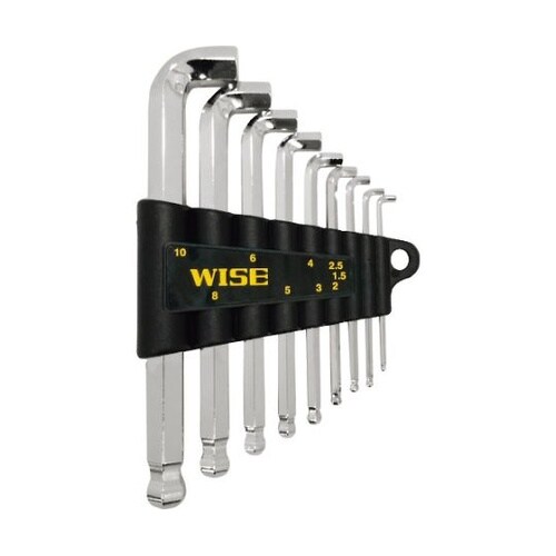 ボールポイント剛短レンチ 9本セット(シ