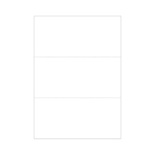 B5 白紙 3面 1セット(1200枚入