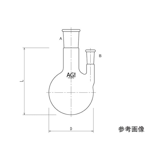 3116−2−6L3L 2口フラスコ