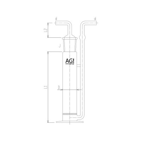 ガス吸収管 4224−80
