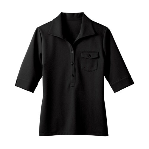 レディニットシャツ クロ 15 0010