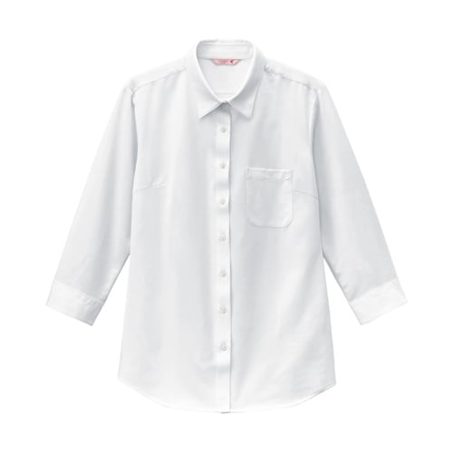 レディースシャツ シロ 17 24244