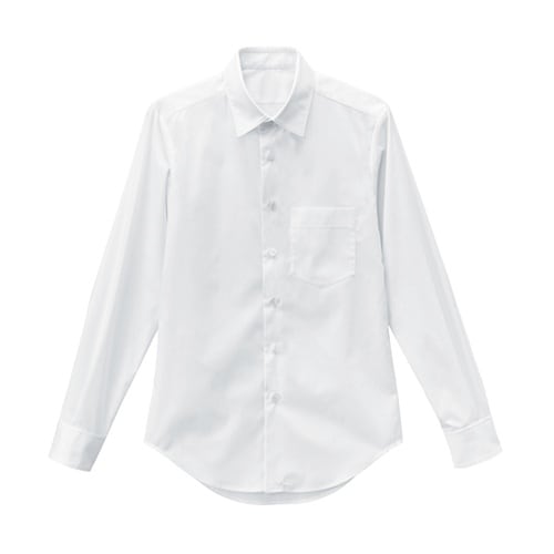 男女兼用シャツ シロ L 24311−8