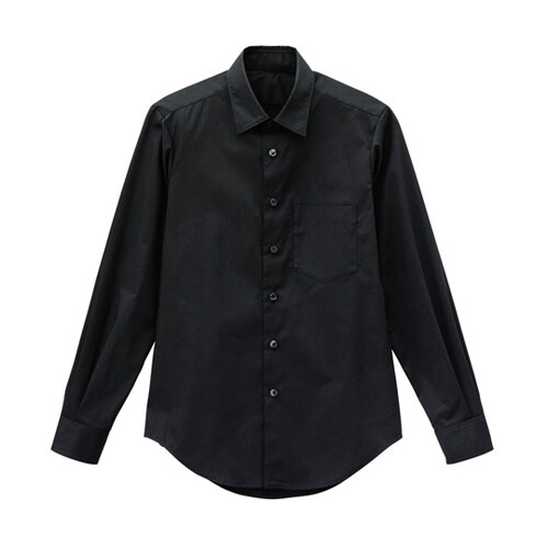 男女兼用シャツ クロ 6L 24311−