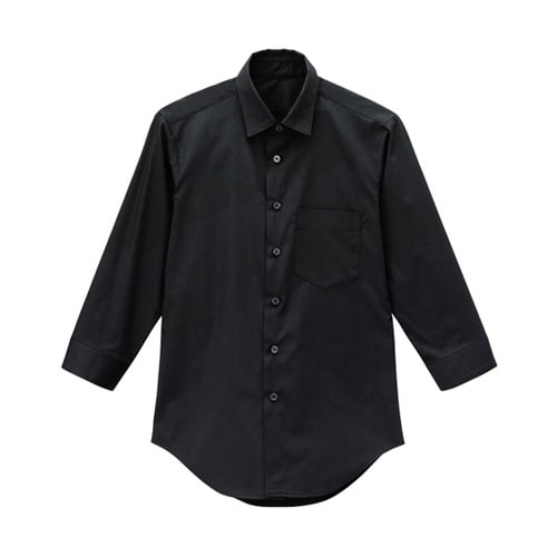 男女兼用シャツ クロ S 24312−8