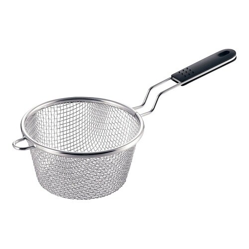 TM−02天ぷら名人ミニ揚げ鍋油きりざる