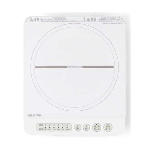 509376 IHコンロ 1400W 白