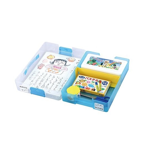 3701 A4おどうぐばこクリアブルー