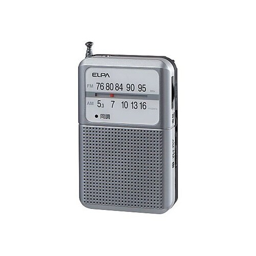 ERP80F AM/FM電池長持ちラジオ
