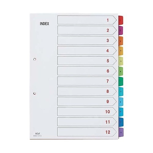 INB−1412×5 カラーインデックス