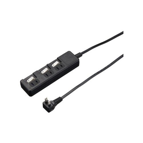 H8KS331BK 3個口節電タップ1m