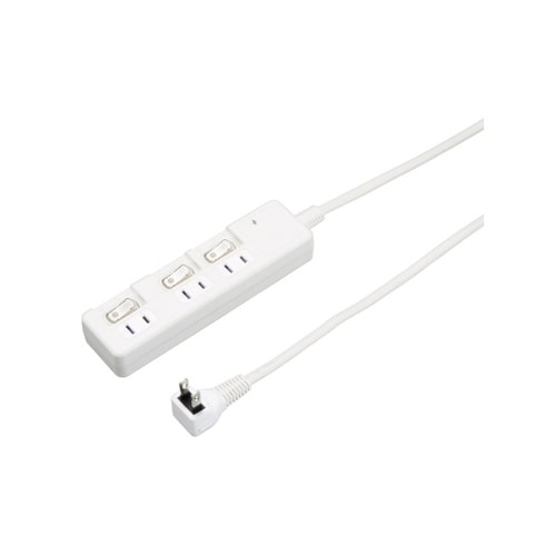 H8KS331WH 3個口節電タップ1m