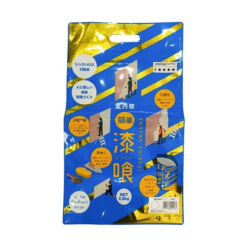 室内壁 簡単しっくい 2.8kg