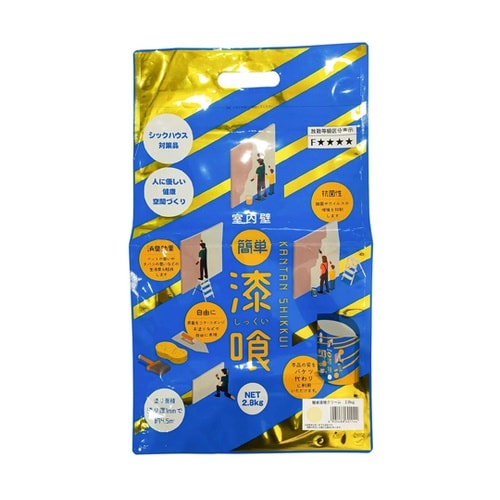 簡単しっくい 2.8kg クリーム