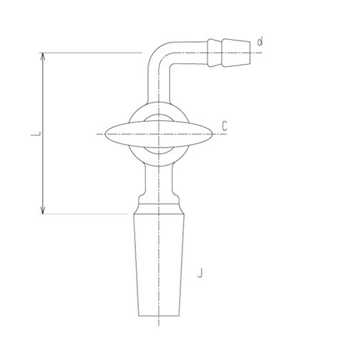 2412−1M コック付排気管