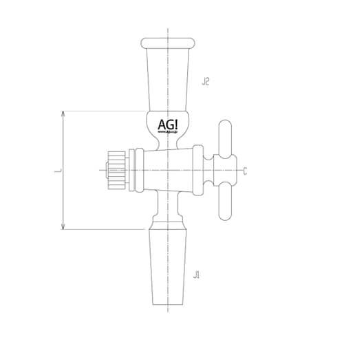 2522−1M コック付連結管