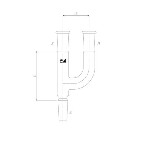 2556−3M U字形連結管
