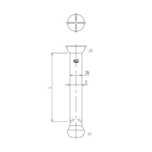 3510−30−300−J 簡易充填塔