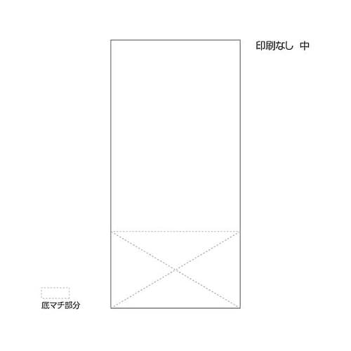 60214−000 角底薬袋 中 無地