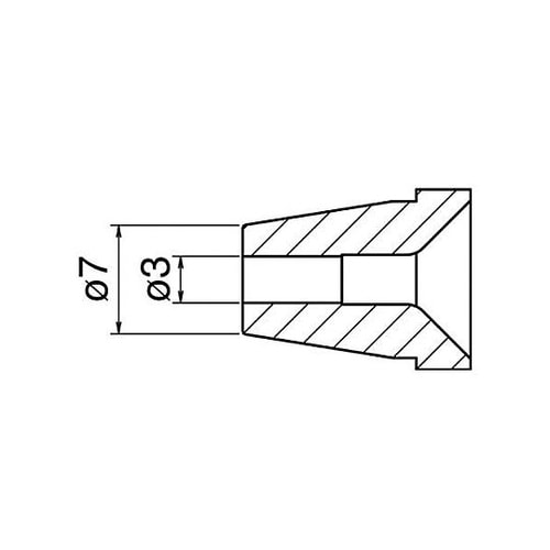 φ3.0/φ7.0mm 交換ノズル(EA