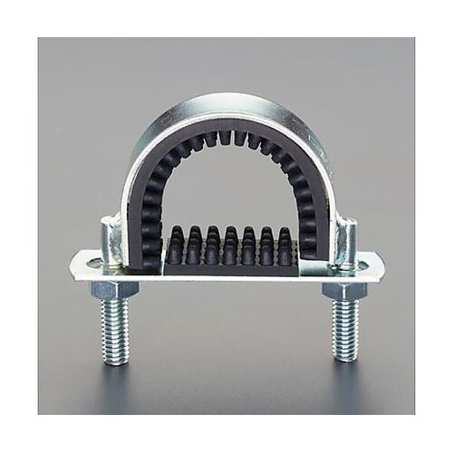 100A 鋼管用防振Uバンド(プレート付
