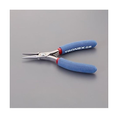 136mm 精密プライヤー(ESD/半丸