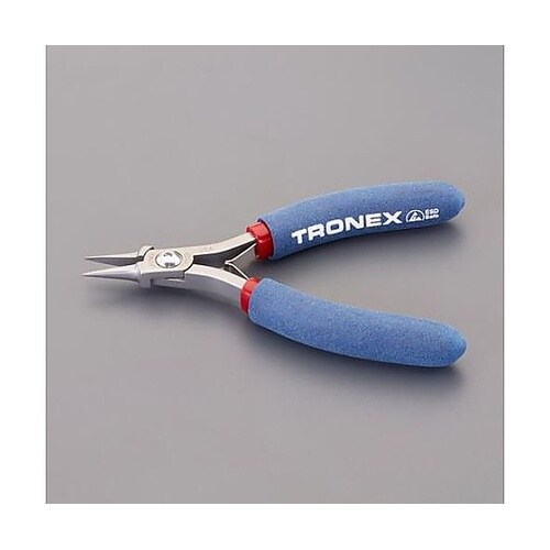 125mm 精密プライヤー(ESD/半丸