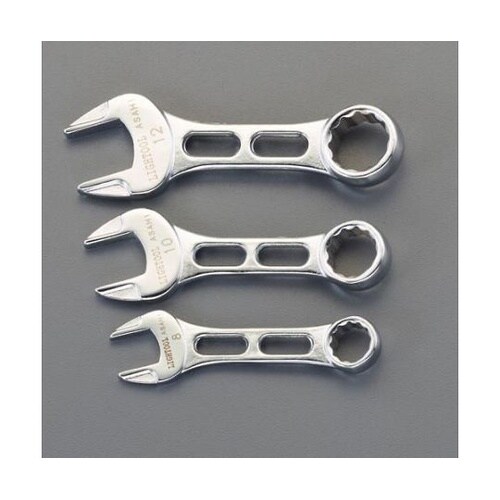 3本組 片目片口スパナ(ショートサイズ)