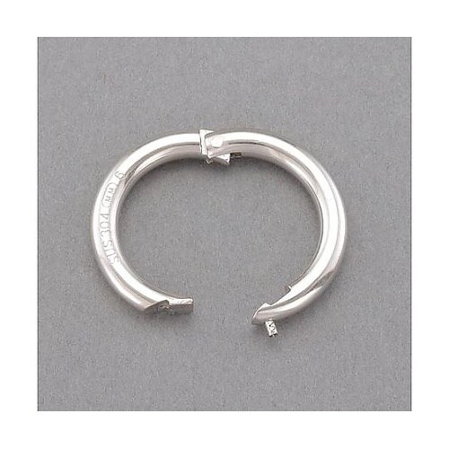 6x 30mm ピン止リング(ステンレス