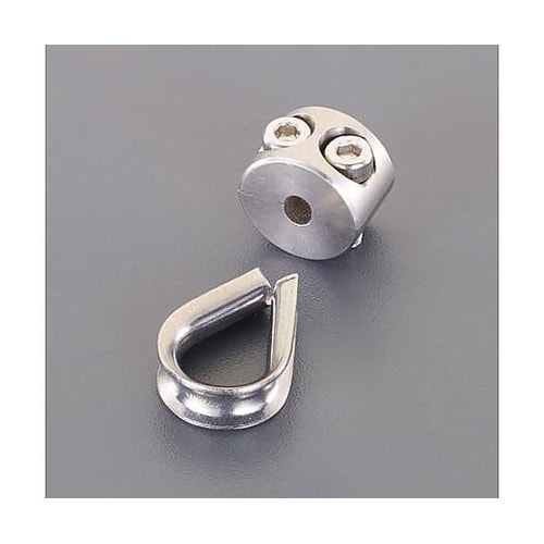 4mm ワイヤークランプ(ステンレス製)