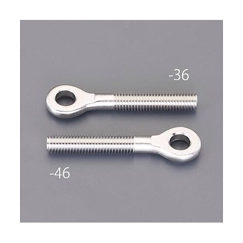 M12x 80mm 全ねじアイボルト(右