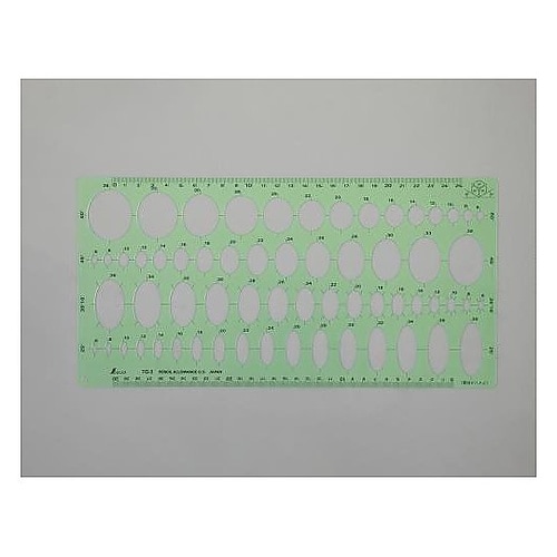 25°−60° 楕円定規 EA736MB