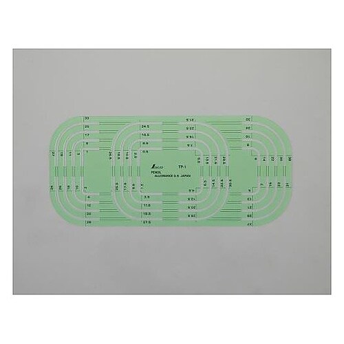 R0.5−38.0mm コーナー定規 E