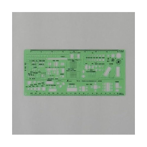105x230mm 建築記号定規 EA7