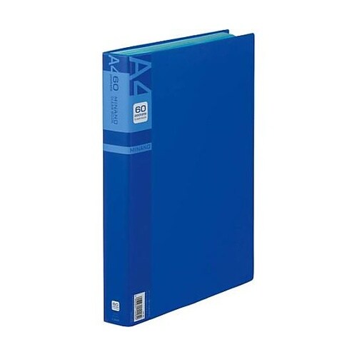 A4/S型 クリアーブック(60枚/青)
