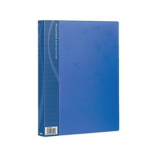 A4 クリアーブック(ブルー/60ポケッ
