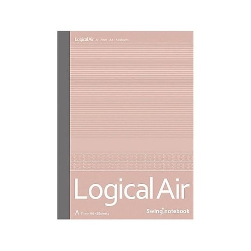 7mm 罫線A6ノート(50ページ/10