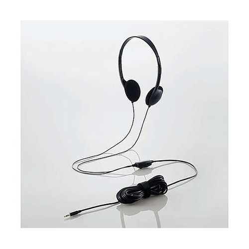 5 m ステレオヘッドホン(リアバンドタ