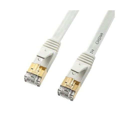 2 m フラットLANケーブル(CAT7