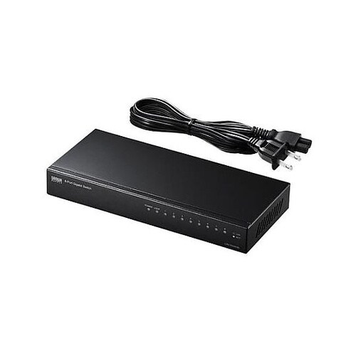 スイッチングハブ(ギガビット対応/8ポー