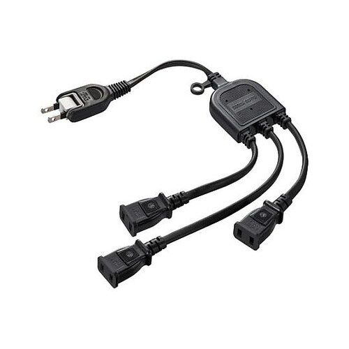 AC125V/15Ax0.5m 分配コー