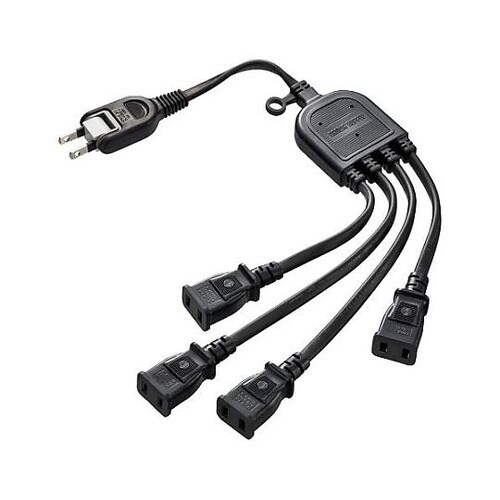 AC125V/15Ax0.5m 分配コー