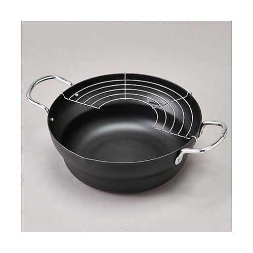 25cm 天ぷら鍋(鉄製/IH対応) E