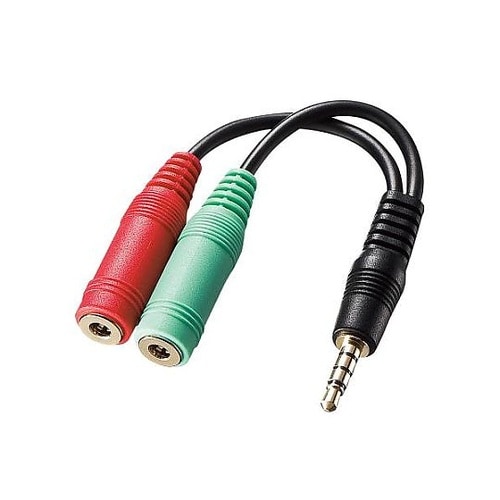 5cm ヘッドホン用変換アダプターケーブ