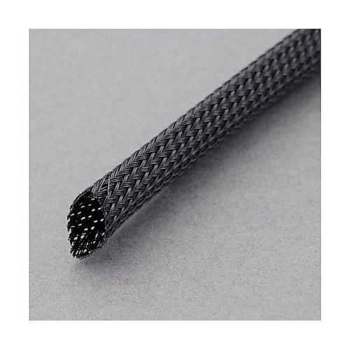 5.0mmx 5m 編組保護チューブ(黒