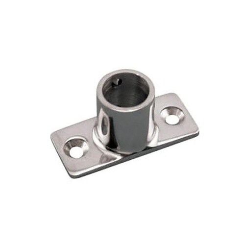 25mm パイプ用アングルベース(ステン