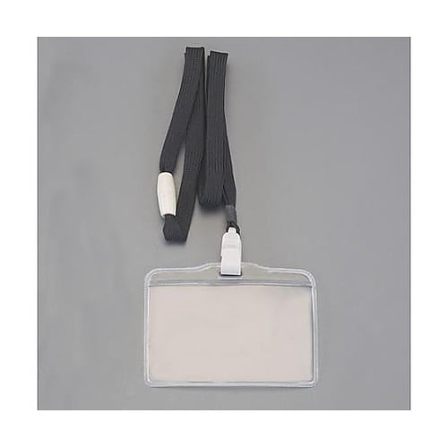 吊り下げ名札(黒/10個) EA956V