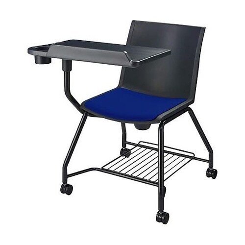 ビジネスチェアー(メモ台付/ダークブルー