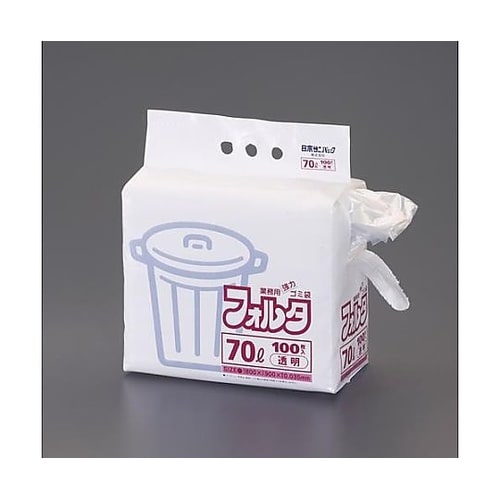 800x 900mm/70L ごみ袋(透