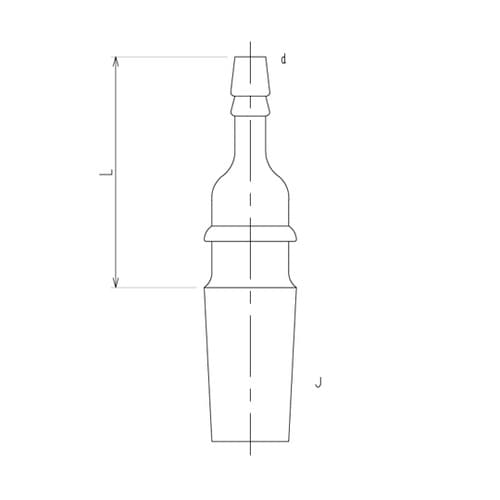 2400−3M−9 排気管直管 オス